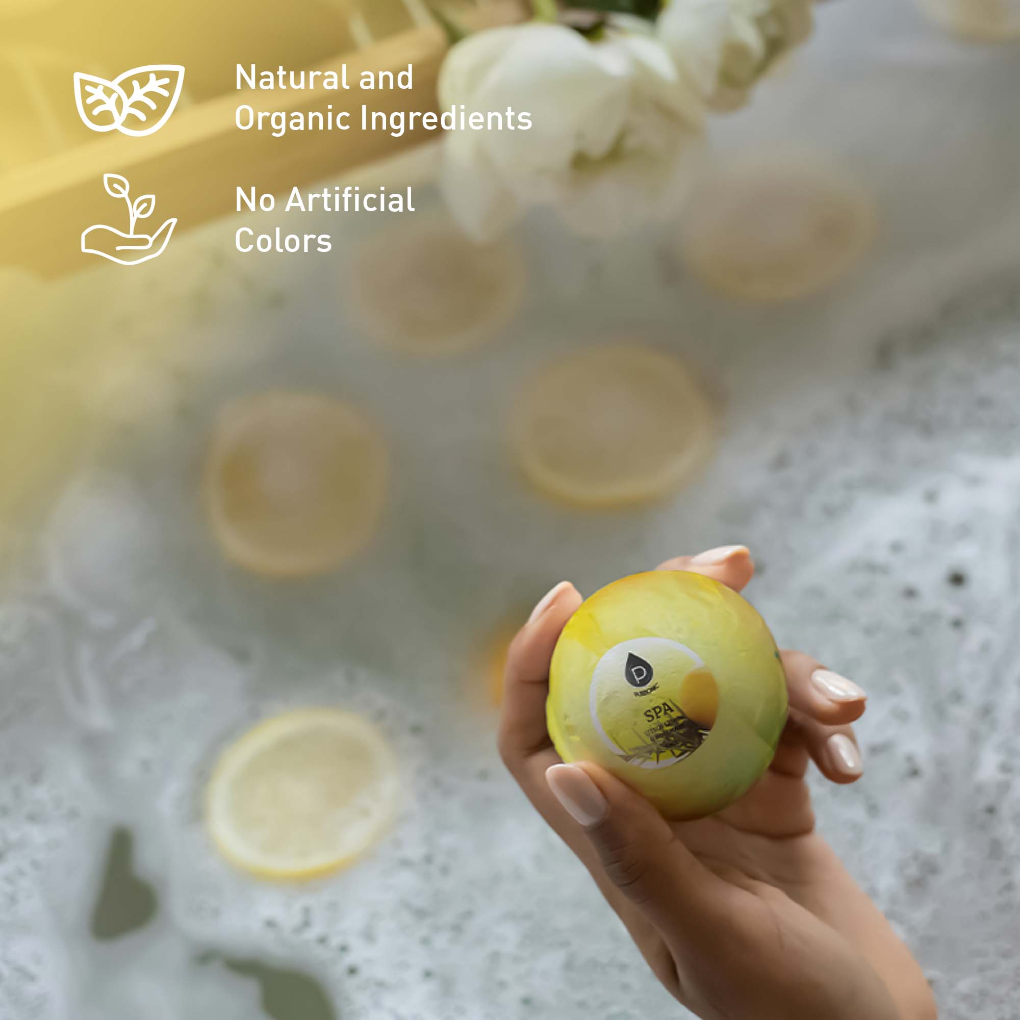 Pursonic Aromatherapy Bath Bomb Collection – Transform Your Bath into a Spa