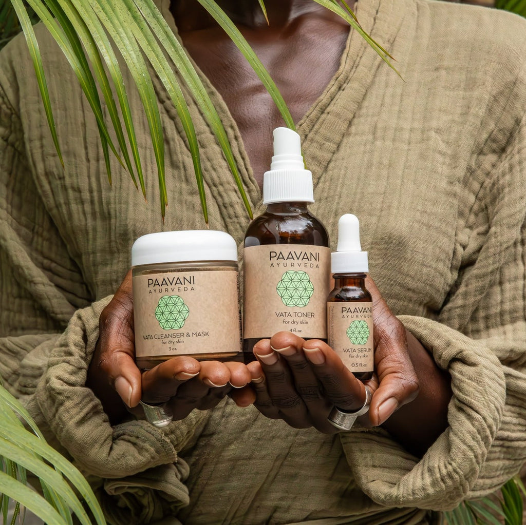 Vata Skincare Ritual | Ayurvedic Set for Dry & Delicate Skin